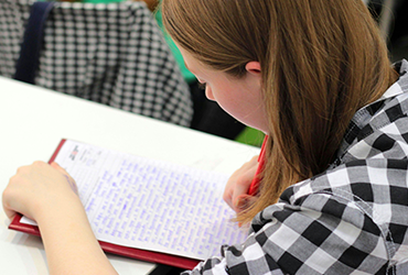 Independent study at a Hanlin classroom