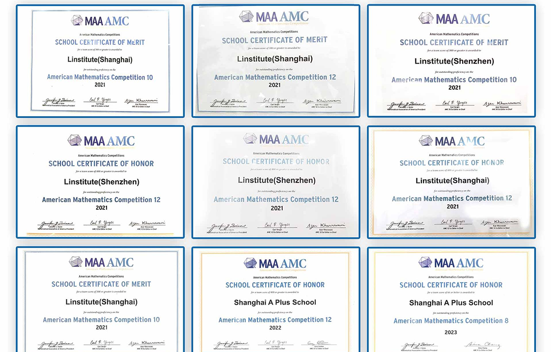 MAA AMC school certificates awarded to Hanlin centres