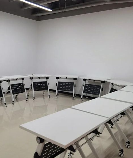 A training room at a Hanlin learning centre