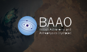 BAAO (British Astronomy and Astrophysics Olympiad) logo