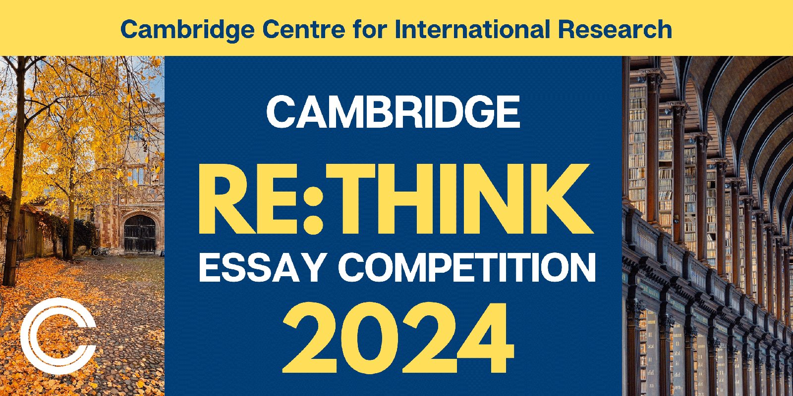The Cambridge Re:think Essay Competition logo