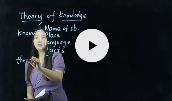 A humanities lesson on Theory of Knowledge